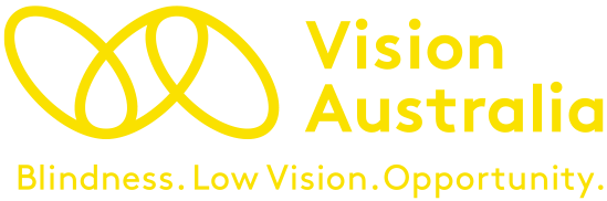 The Connected Circus Bendigo Vision Australia Logo image